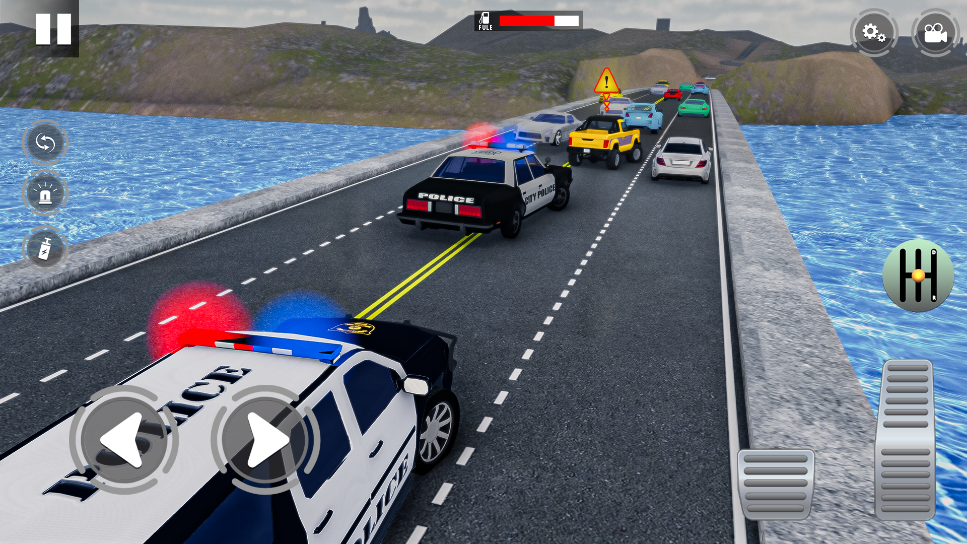 Police car chase games 2023 ဖန်သားပြင်ဓာတ်ပုံ 3