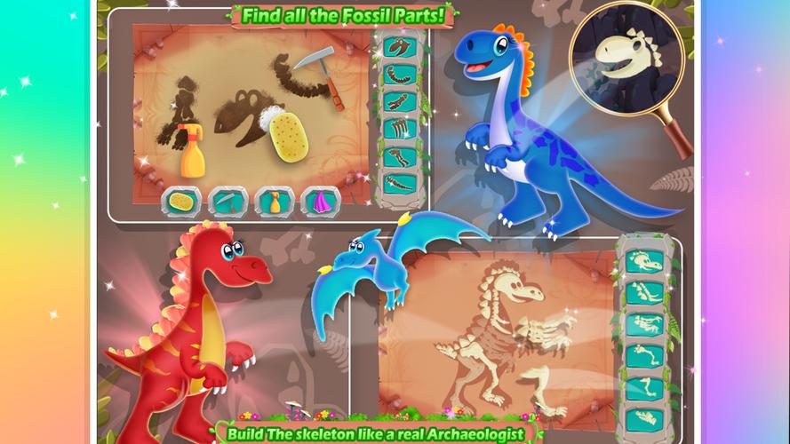 Dino care game 螢幕截圖 1
