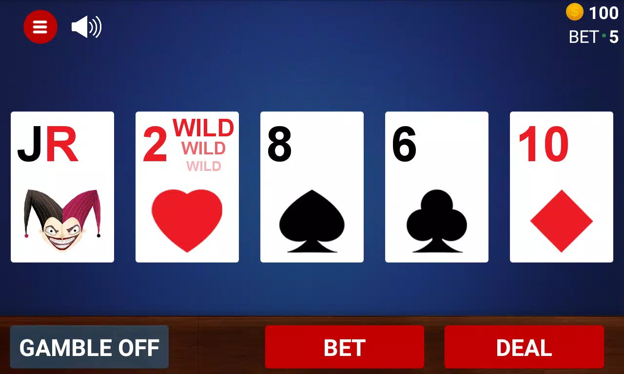 Deuces Wild-Casino Video Poker 螢幕截圖 2
