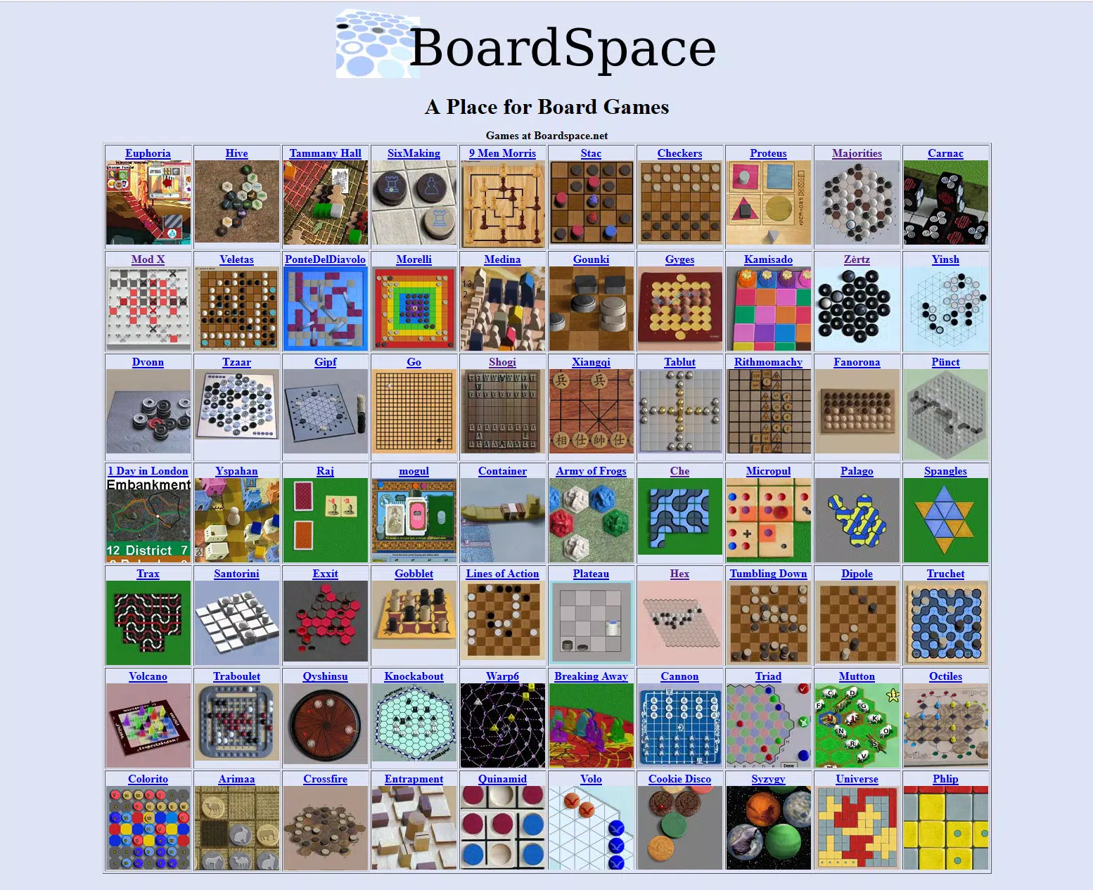 Schermata Boardspace.net 0