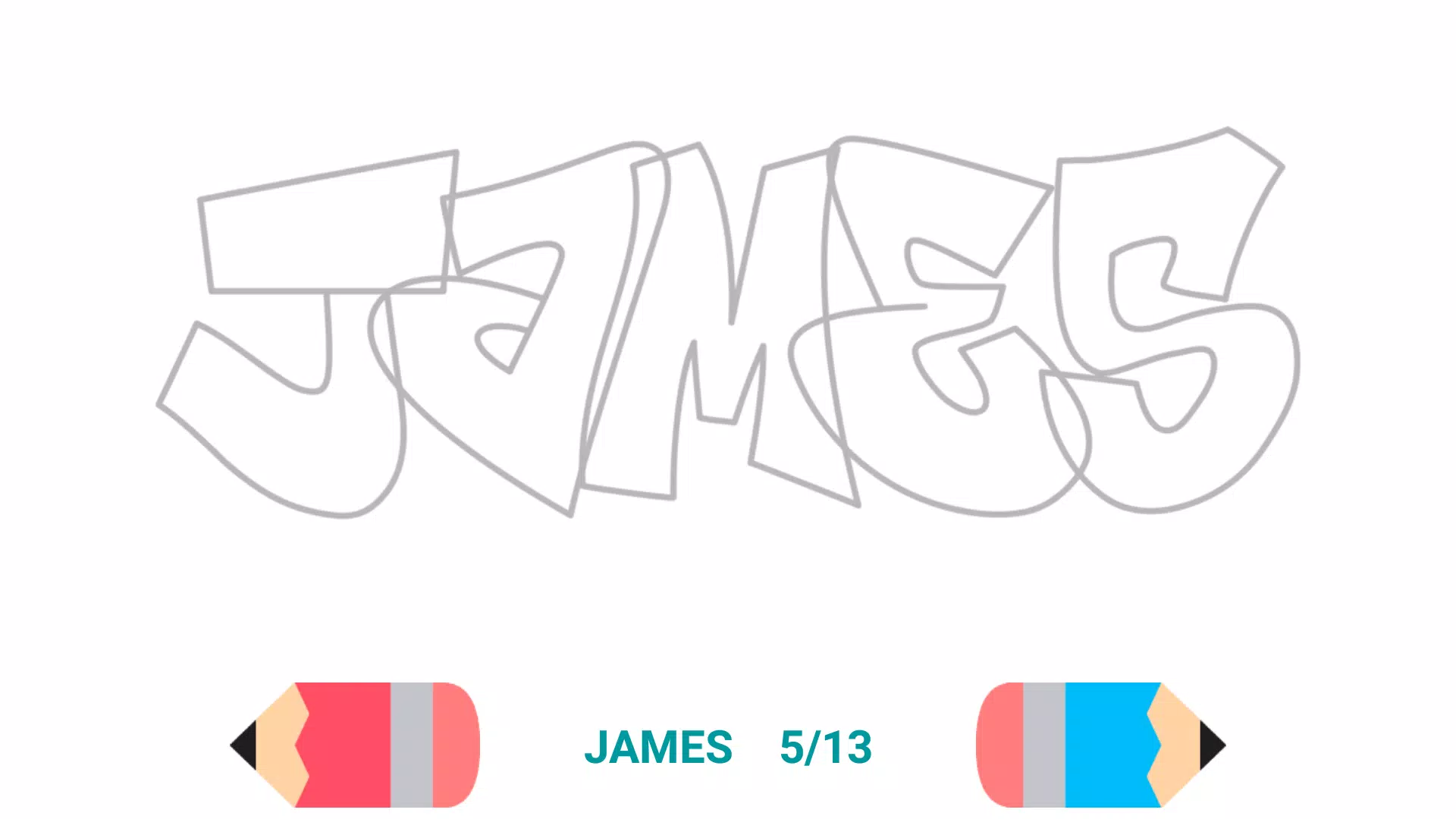 Draw Graffiti - Name Creator 螢幕截圖 1