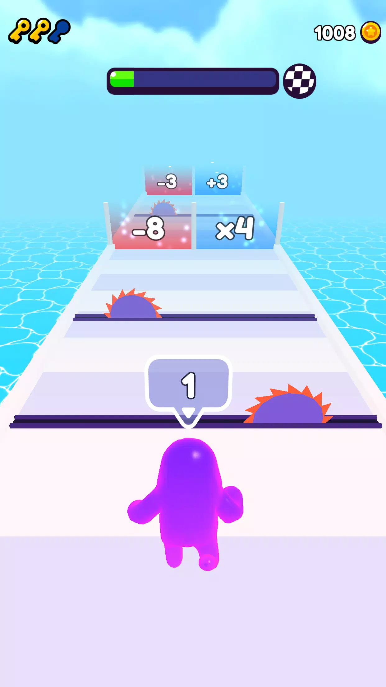 Join Blob Clash 3D: 跑步遊戲 螢幕截圖 0