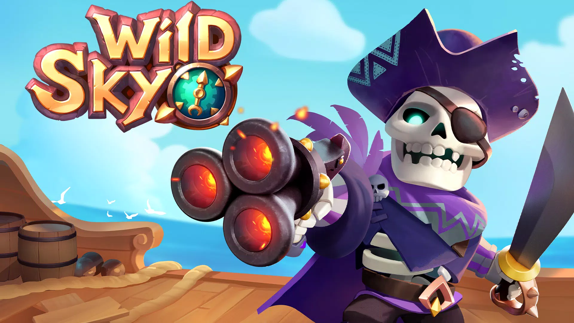 Wild Sky: Tower Defense TD Captura de tela 0
