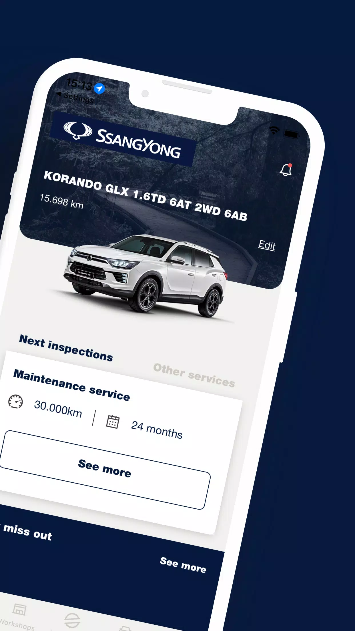 SsangYong App 螢幕截圖 1