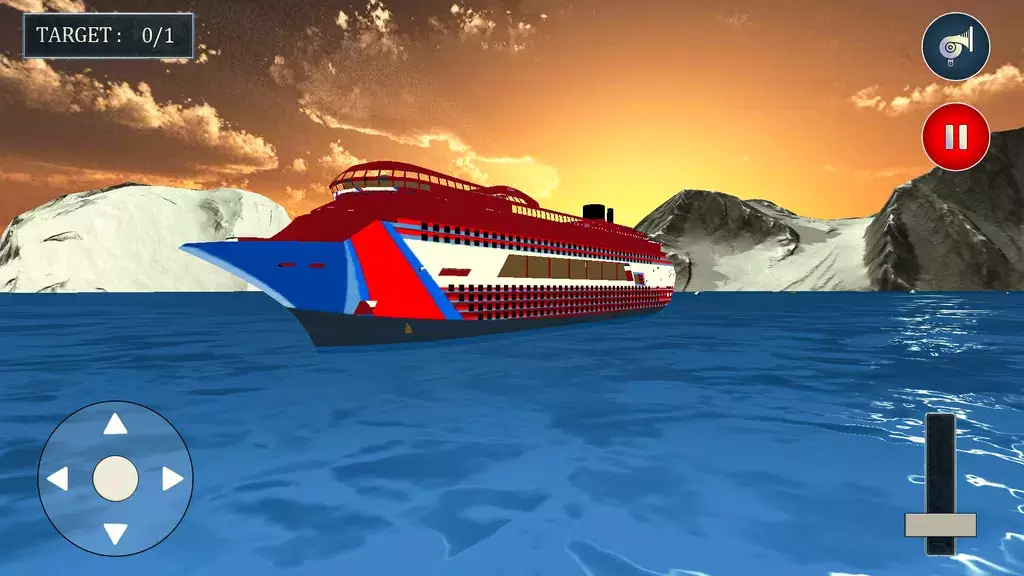 Sea Captain Ship Driving Sim 螢幕截圖 1