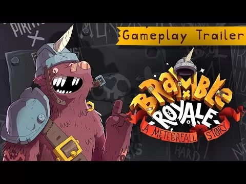 Meteorfall: Rustbowl Rumble chaotic battle gameplay