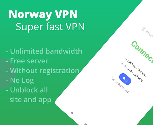 Norway VPN - Norwegian IP Fast ဖန်သားပြင်ဓာတ်ပုံ 0