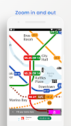 Singapore MRT Metro Map スクリーンショット 2