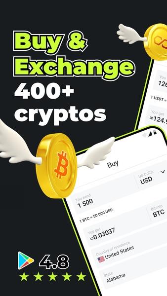 Buy Bitcoin BTC & Fast Crypto Exchange: Changelly应用截图第0张