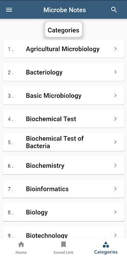 Microbe Notes Ảnh chụp màn hình 2