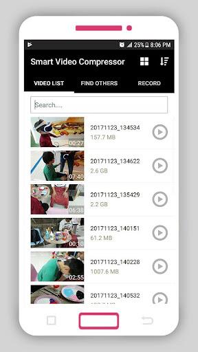 Smart Video Compressor resizer (MOD) 螢幕截圖 0