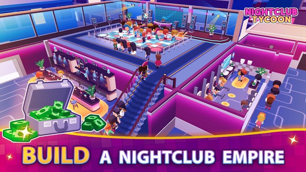 Nightclub Tycoon: Idle Manager Mod Tangkapan skrin 0