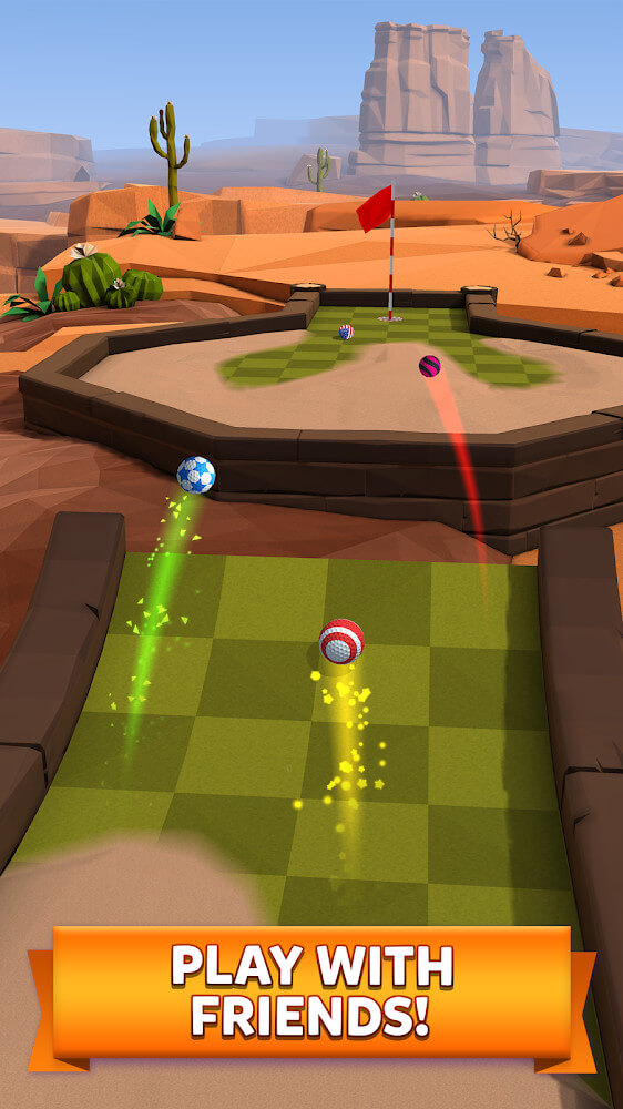 Golf Battle Mod Captura de tela 1