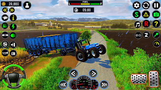 Tractor Simulator Cargo Games 螢幕截圖 1