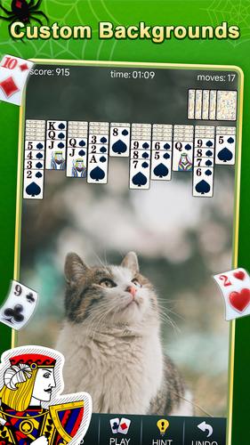 Spider Solitaire Schermafbeelding 2