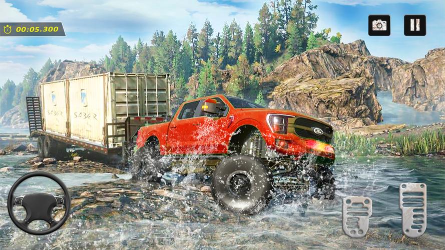 Mud Race Offroad Mudding Games 螢幕截圖 3