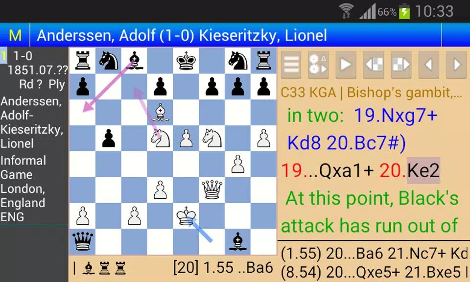 Stockfish Chess Engine (OEX) Captura de pantalla 2