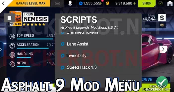 Asphalt 9 스크린샷 2