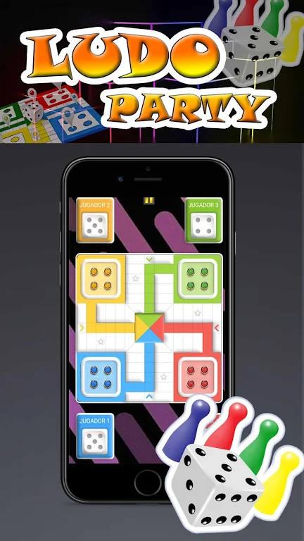 Ludo Party Club Parchis ESP 螢幕截圖 0