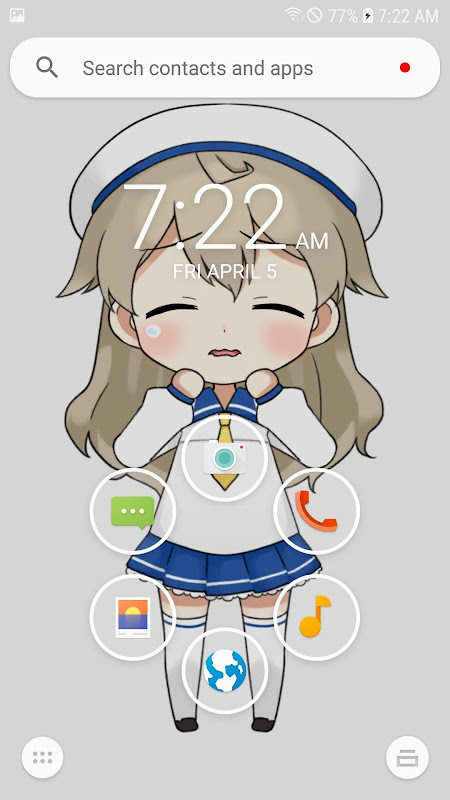 Anime Live2D Wallpaper Screenshot 1