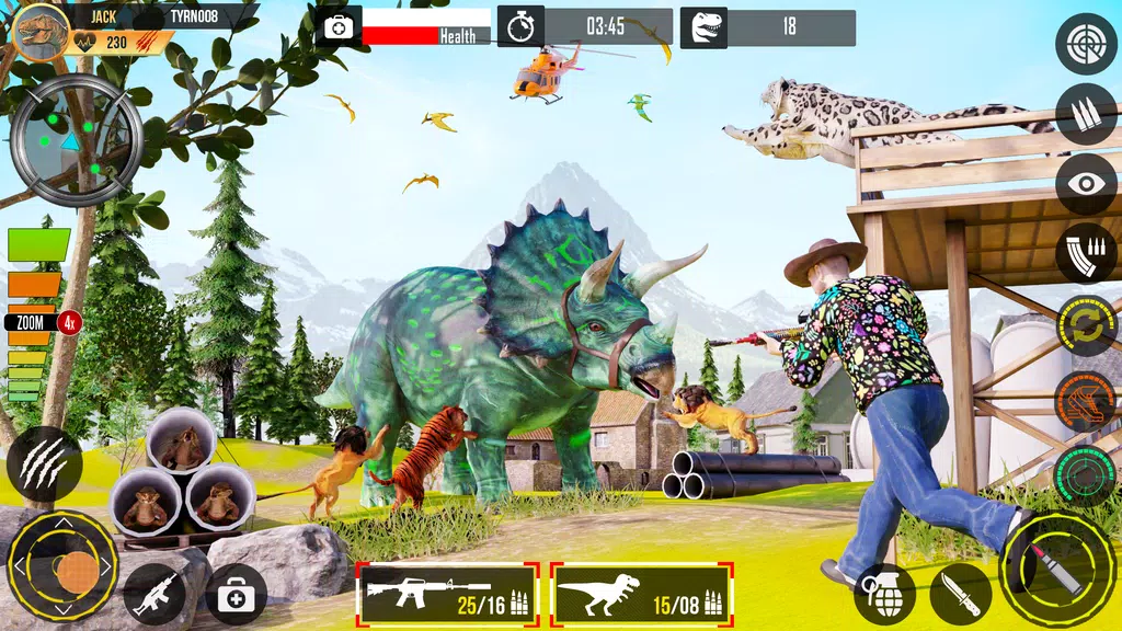 Real Dino Hunting Gun Games 螢幕截圖 3