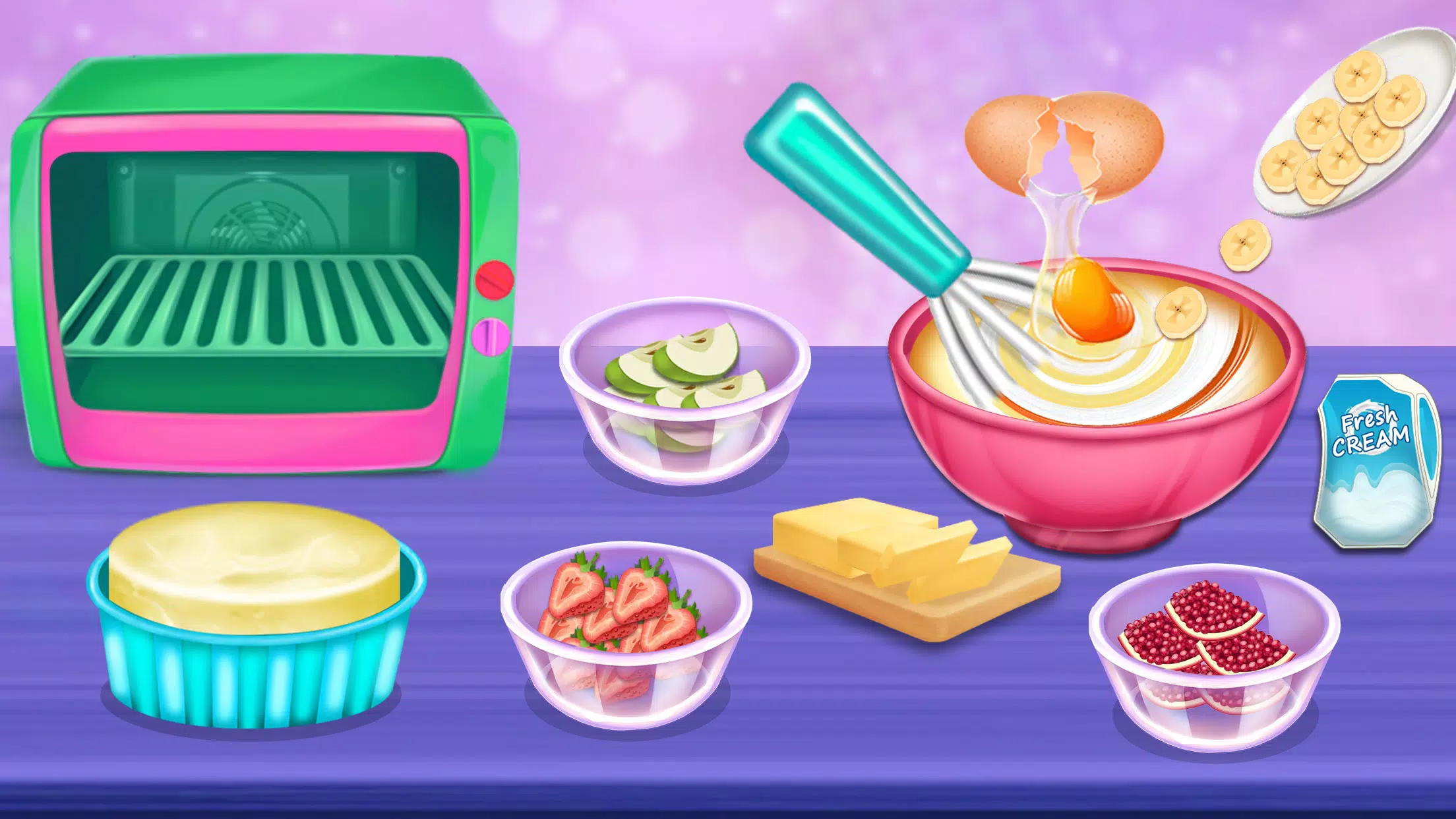 Christmas Cakes Bakery Cooking Screenshot 2