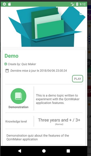 Quiz Maker (Create Quiz /Test) Screenshot 1