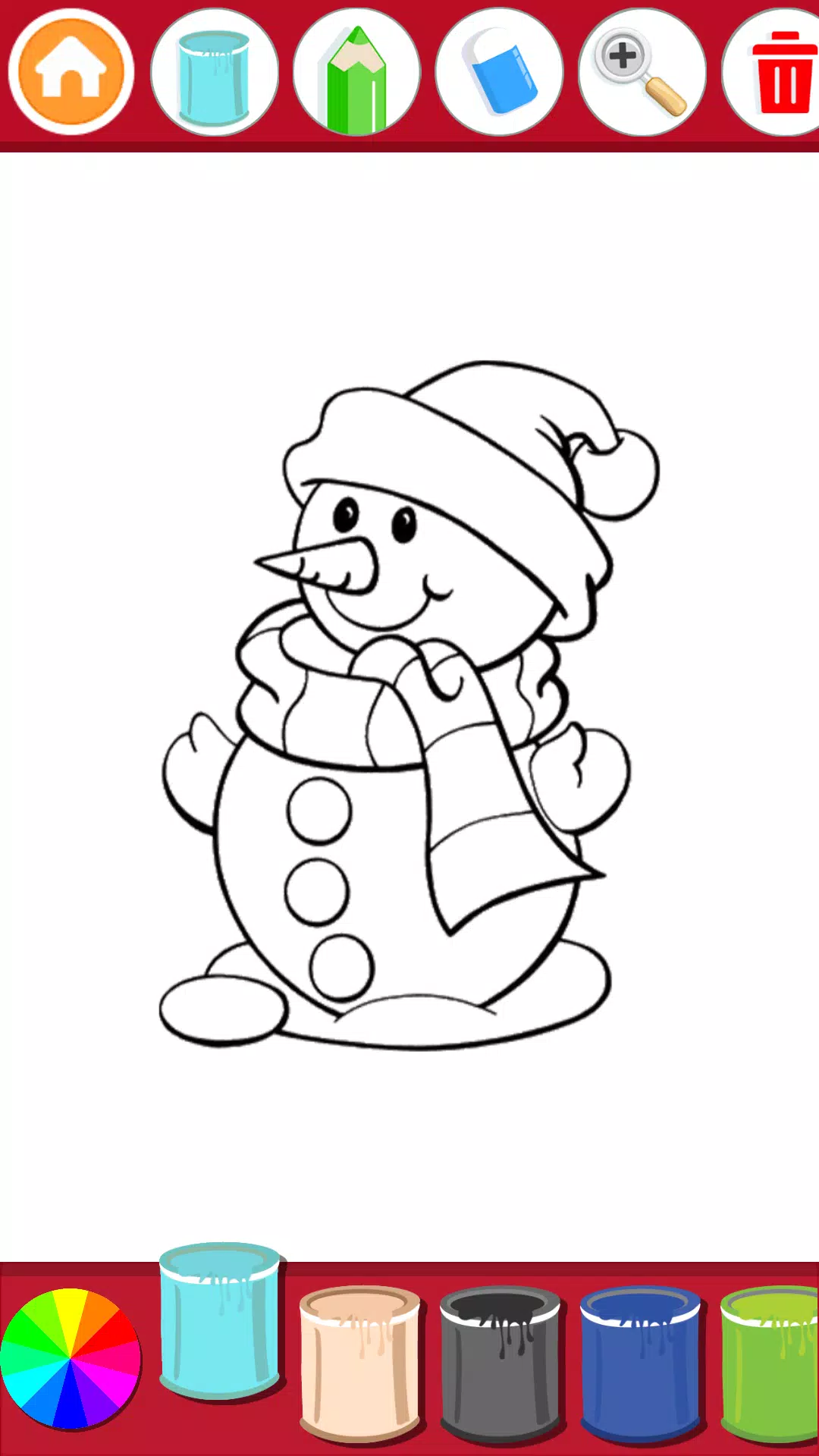 Christmas Coloring Book Captura de pantalla 1