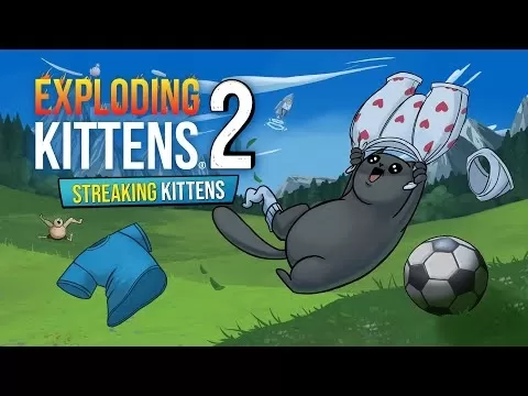 Streaking Kittens Expansion for Exploding Kittens 2