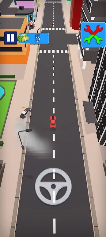 Police Chase Getaway Mania Скриншот 0