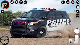 SUV Police Car Chase Cop Games Ảnh chụp màn hình 0