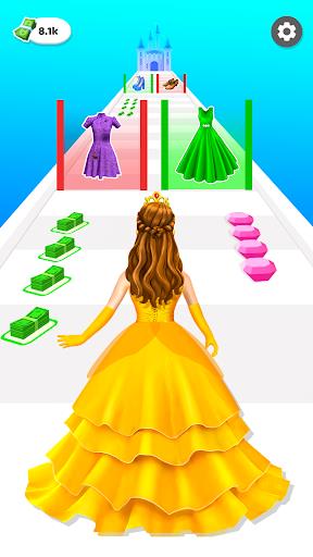 Princess Race: Wedding Games 스크린샷 2