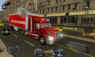 Euro Truck Transport Cargo Sim Zrzut ekranu 1