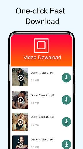 X Hot Video Downloader- Free Video Downloader 2021 ဖန်သားပြင်ဓာတ်ပုံ 3