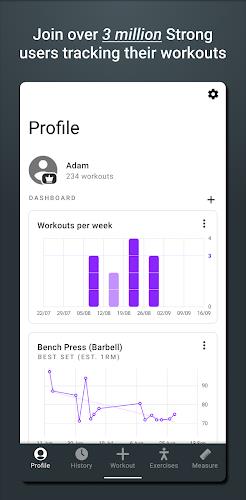 Strong Workout Tracker Gym Log应用截图第0张