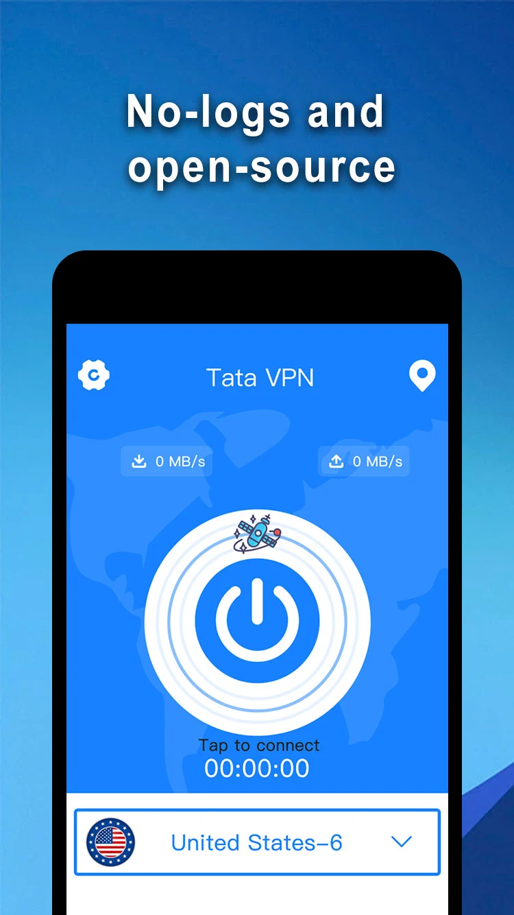 Tata VPN - Fast & Safe VPN Captura de pantalla 1