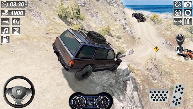 Offroad Jeep Simulator Game स्क्रीनशॉट 3