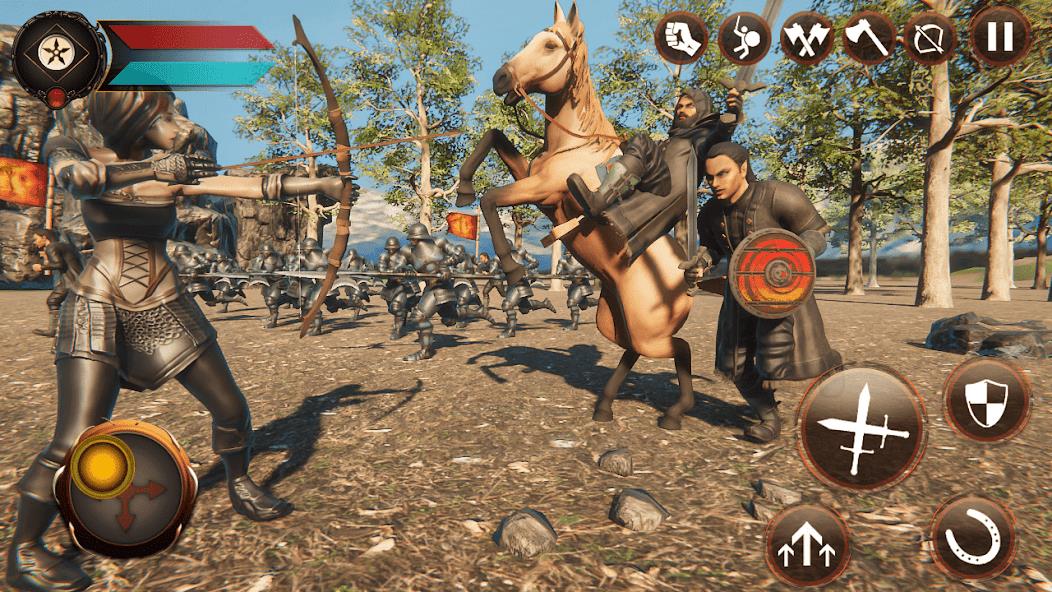 Ertugrul Gazi 21: Sword Games Mod ဖန်သားပြင်ဓာတ်ပုံ 0