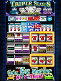 Triple Slots -Multi 6x Machine Zrzut ekranu 2