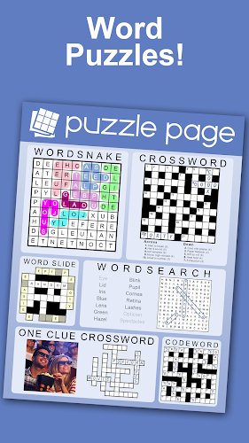 Puzzle Page - Daily Puzzles! ဖန်သားပြင်ဓာတ်ပုံ 2