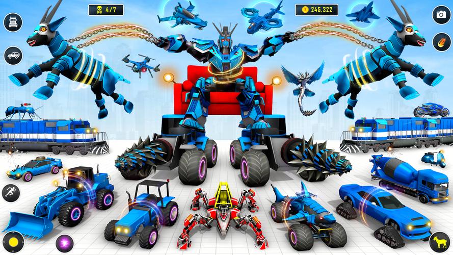 Goat Robot Car Game:Robot Game Ảnh chụp màn hình 1