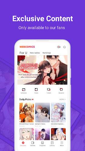 WebComics - Webtoon & Manga Schermafbeelding 2