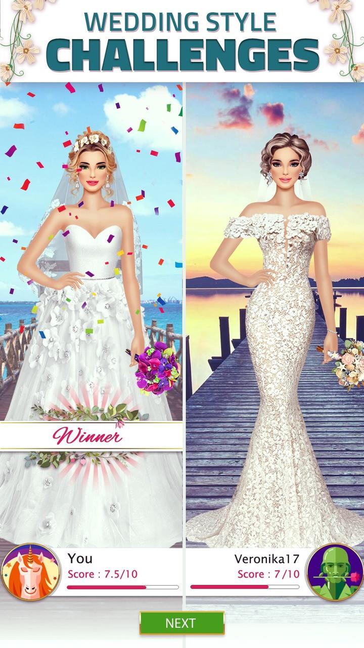 Schermata Super Wedding Dress Up Stylist 3