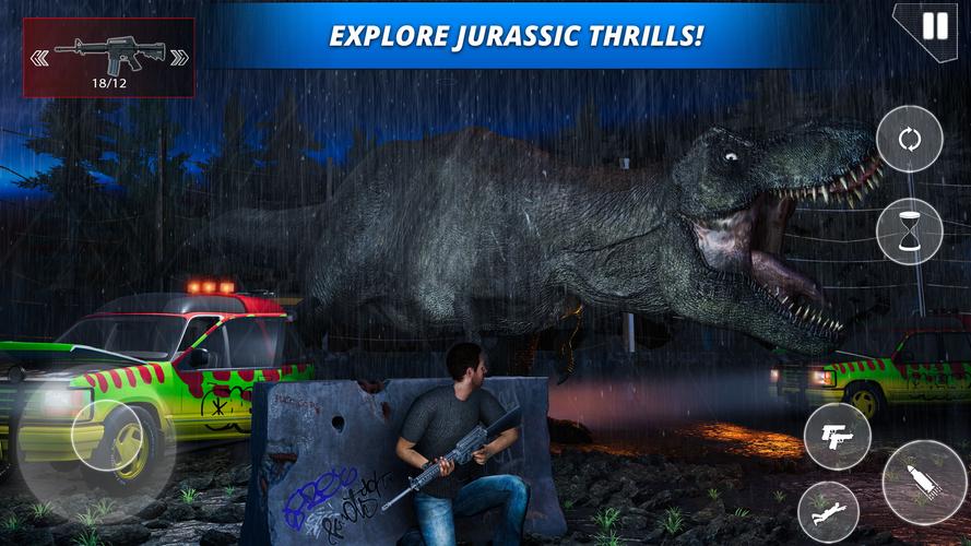 Jurassic Zoo Dinosaur Hunting应用截图第0张