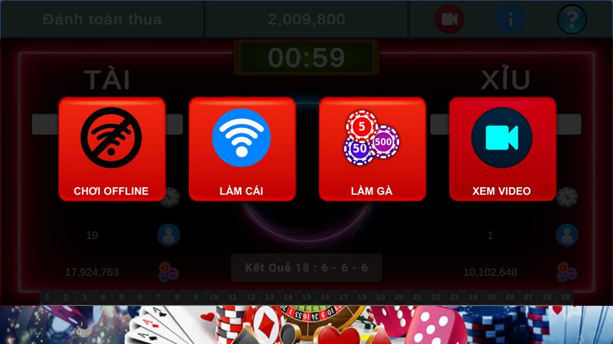 Tài Xỉu Offline ภาพหน้าจอ 3