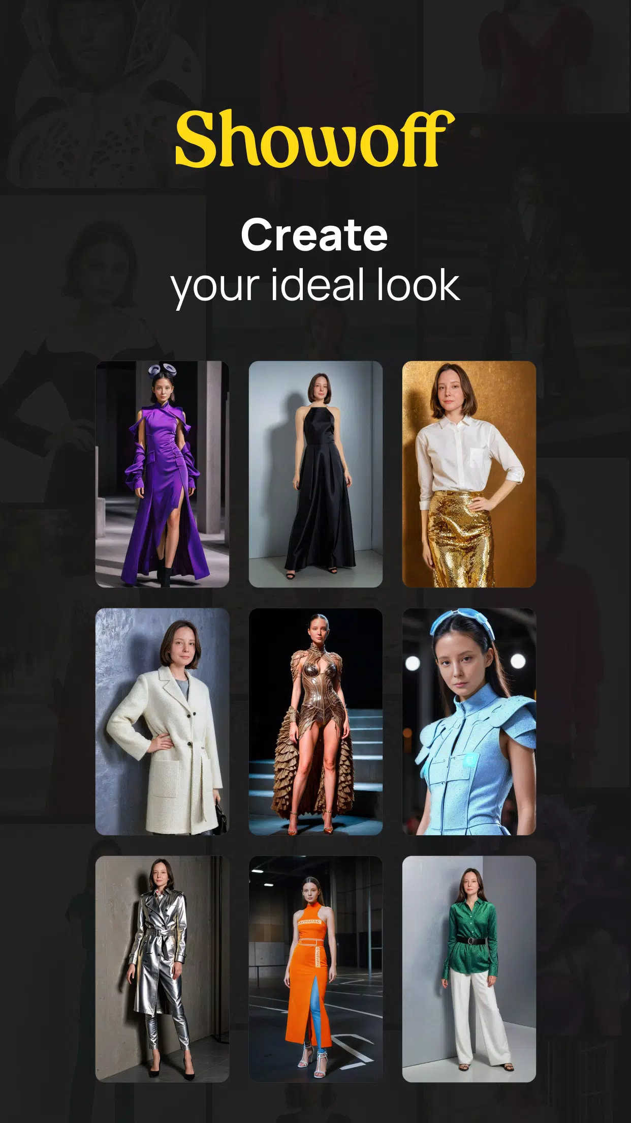 Showoff: create an ideal look Capture d'écran 0