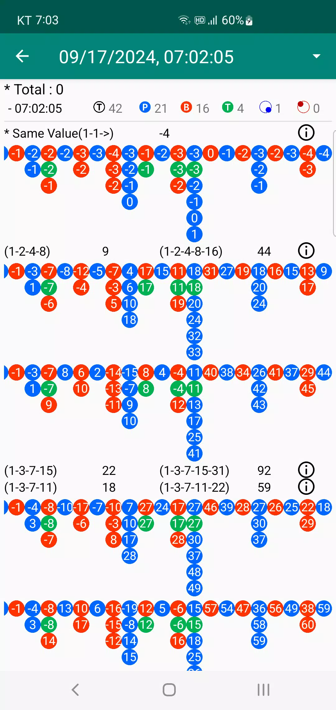 Baccarat Analyzer スクリーンショット 2