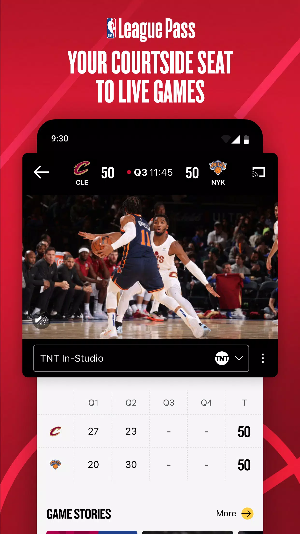 NBA：直播賽事及得分 螢幕截圖 1
