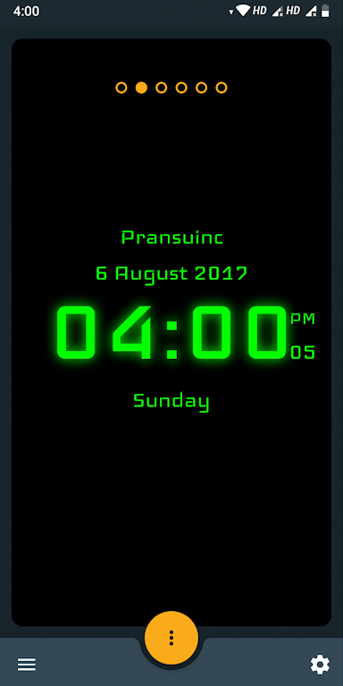 Digital Clock Screenshot 2