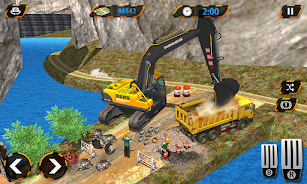 Excavator Simulator JCB Games Captura de tela 1